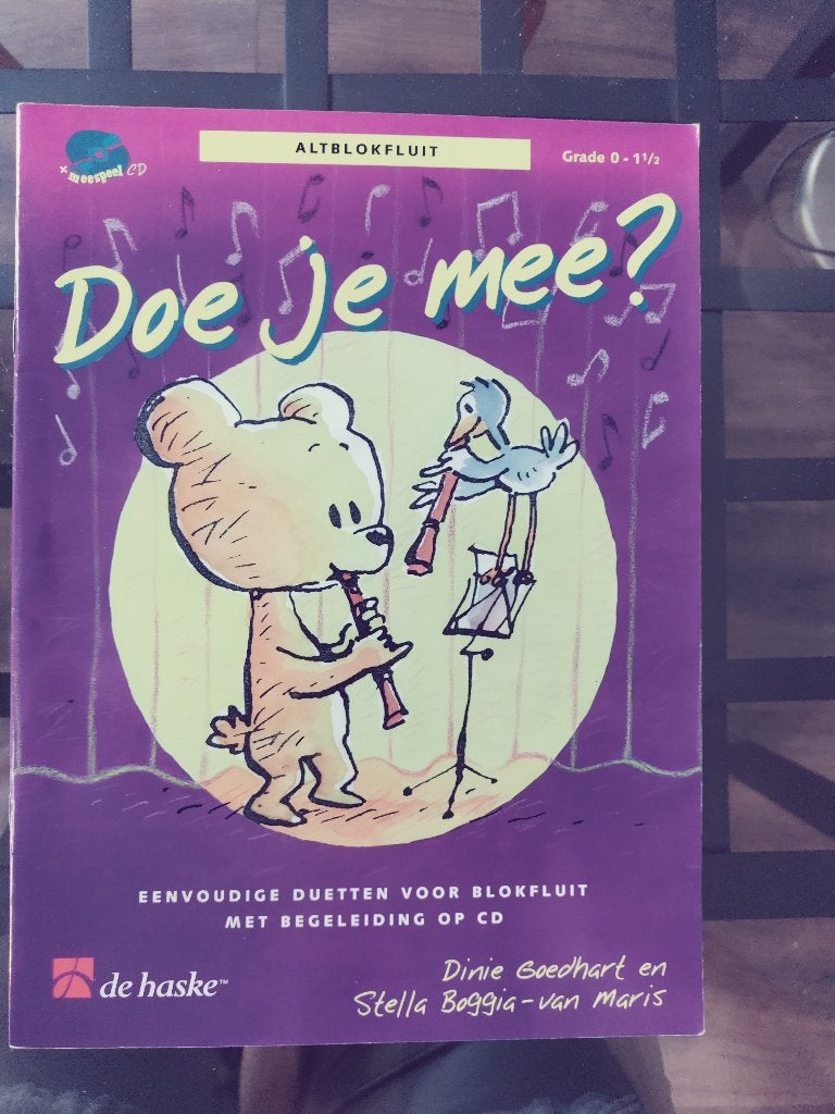 Eenvoudige duetten voor altblokfluit, Ophalen, Gebruikt, Overige genres, Overige soorten