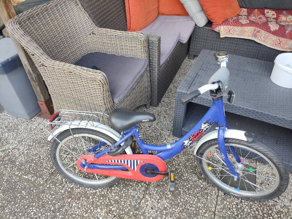 18 inch PUKKY kinder fiets, Ophalen, Gebruikt, 16 tot 20 inch
