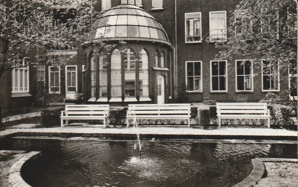 Leiden   st Elisabeth Zkh, Ophalen of Verzenden, 1940 tot 1960, Gelopen, Zuid-Holland