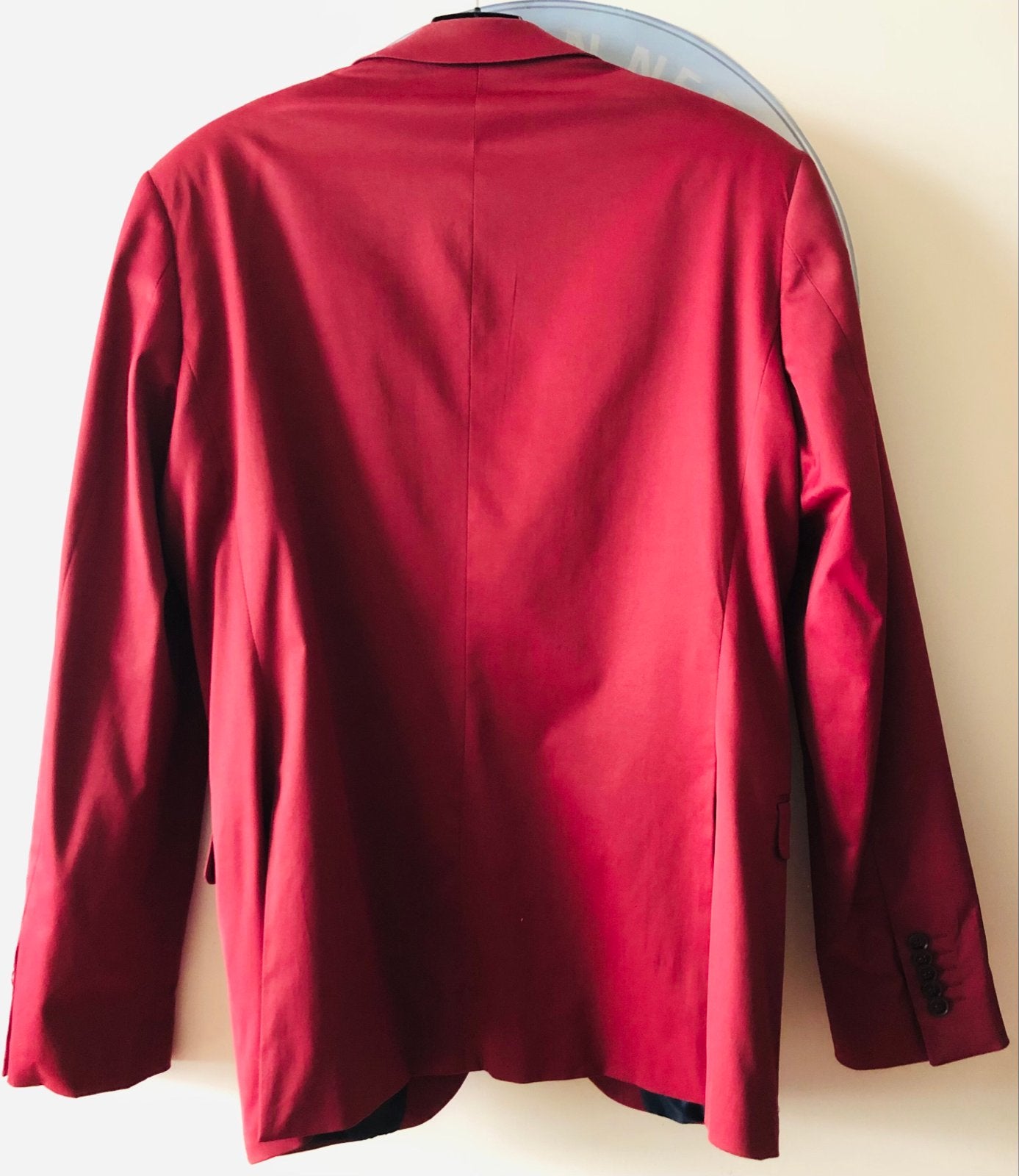 Angelo Litrico Slim Fit Colbert - Bordeau rood, Ophalen of Verzenden, Gedragen, Maat 48/50 (M), Rood