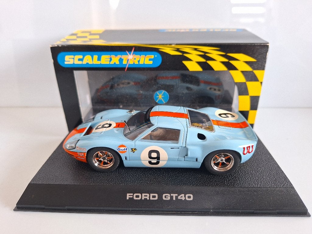 Scalextric Ford Gt 40 1968 #9 Ref Nr C2403, Overige merken, Nieuw, Scalextric, Ophalen of Verzenden