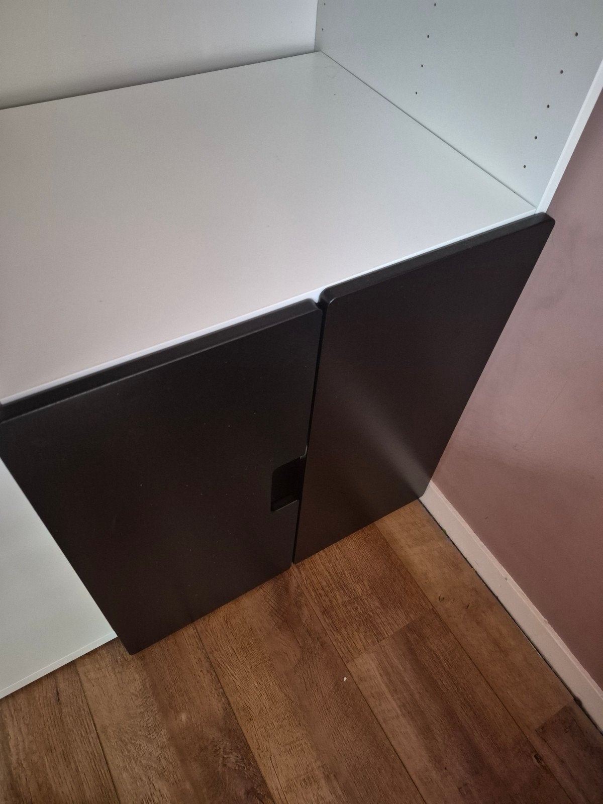 IKEA Stuva kast met deuren - Wit/Zwart, Ophalen, Gebruikt