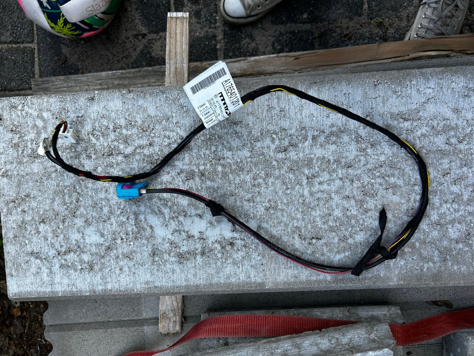 Mercedes-Benz A1765401201 Kabelboom Kabel, Ophalen of Verzenden, Gebruikt, Mercedes-Benz