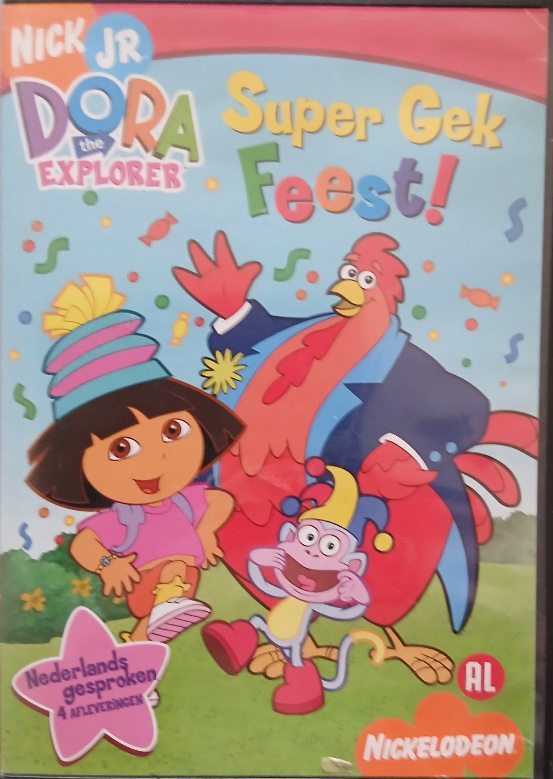 Dora dvd.s 5 stuks zie foto.pakket 443, Alle leeftijden, Ophalen of Verzenden, Zo goed als nieuw