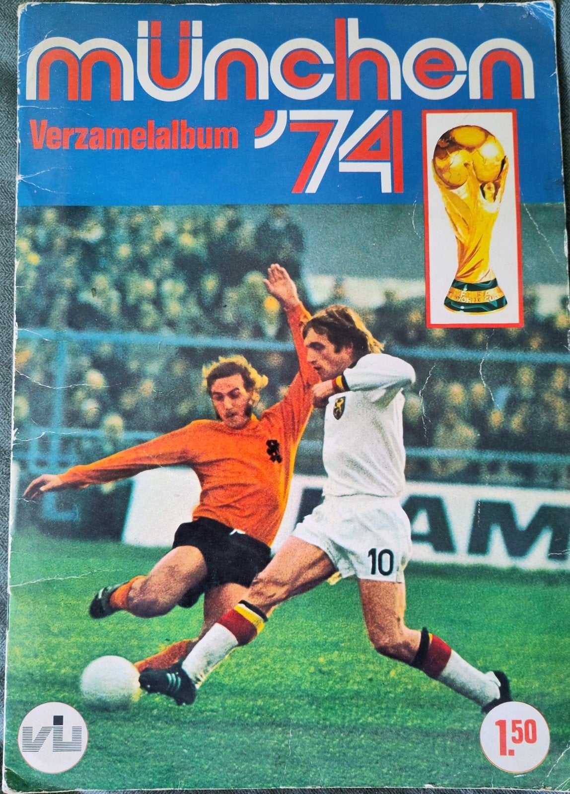 Panini/Vanderhout verzamelalbum WK 1974 compleet, Verzamelen, Sportartikelen en Voetbal, Ophalen of Verzenden, Gebruikt, Buitenlandse clubs