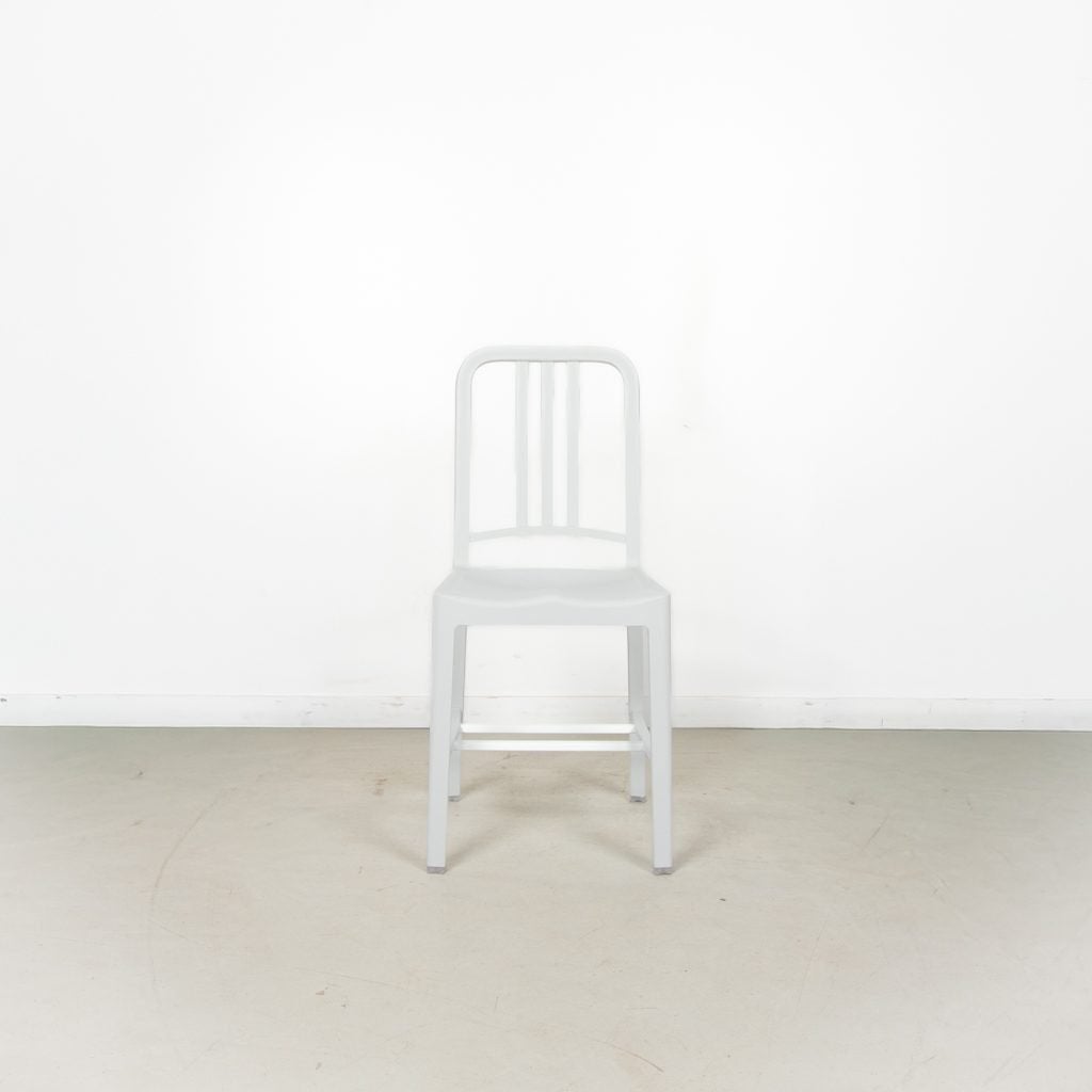 Emeco 111 Navy Stoel Wit Kunststof, Niet ingevuld, Gebruikt, Niet ingevuld, Niet ingevuld