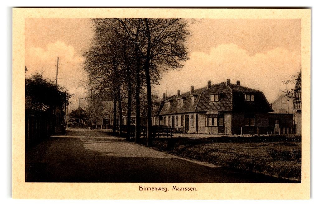 Maarssen, Binnenweg, Verzenden, 1920 tot 1940, Ongelopen, Utrecht