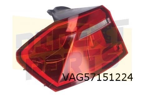 Volkswagen Golf VII Sportsvan (3/14-1/18) achterlicht Rechts, -, Volkswagen, -, Nieuw