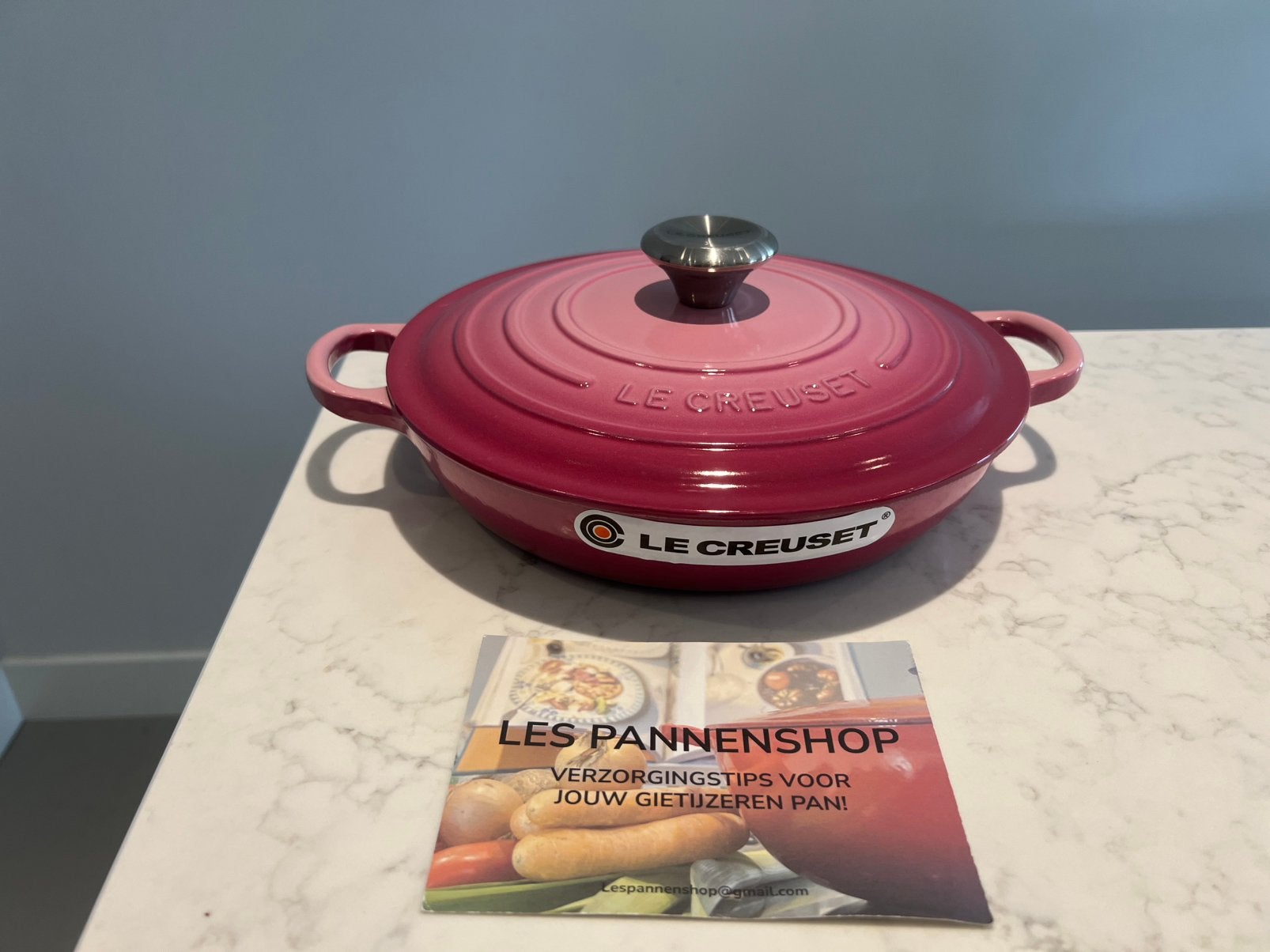Le Creuset Campagnard, Berry 26 cm helemaal nieuw, Huis en Inrichting, Keuken | Potten en Pannen, Le creuset, Le Creuset, Ophalen of Verzenden