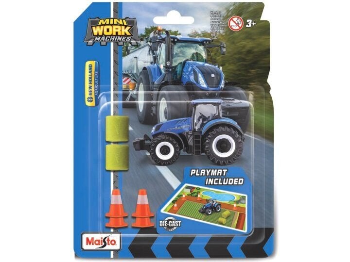 Maisto: Mini Work Machines: New Holland Mini speelset, ., Nieuw, Ophalen of Verzenden, .