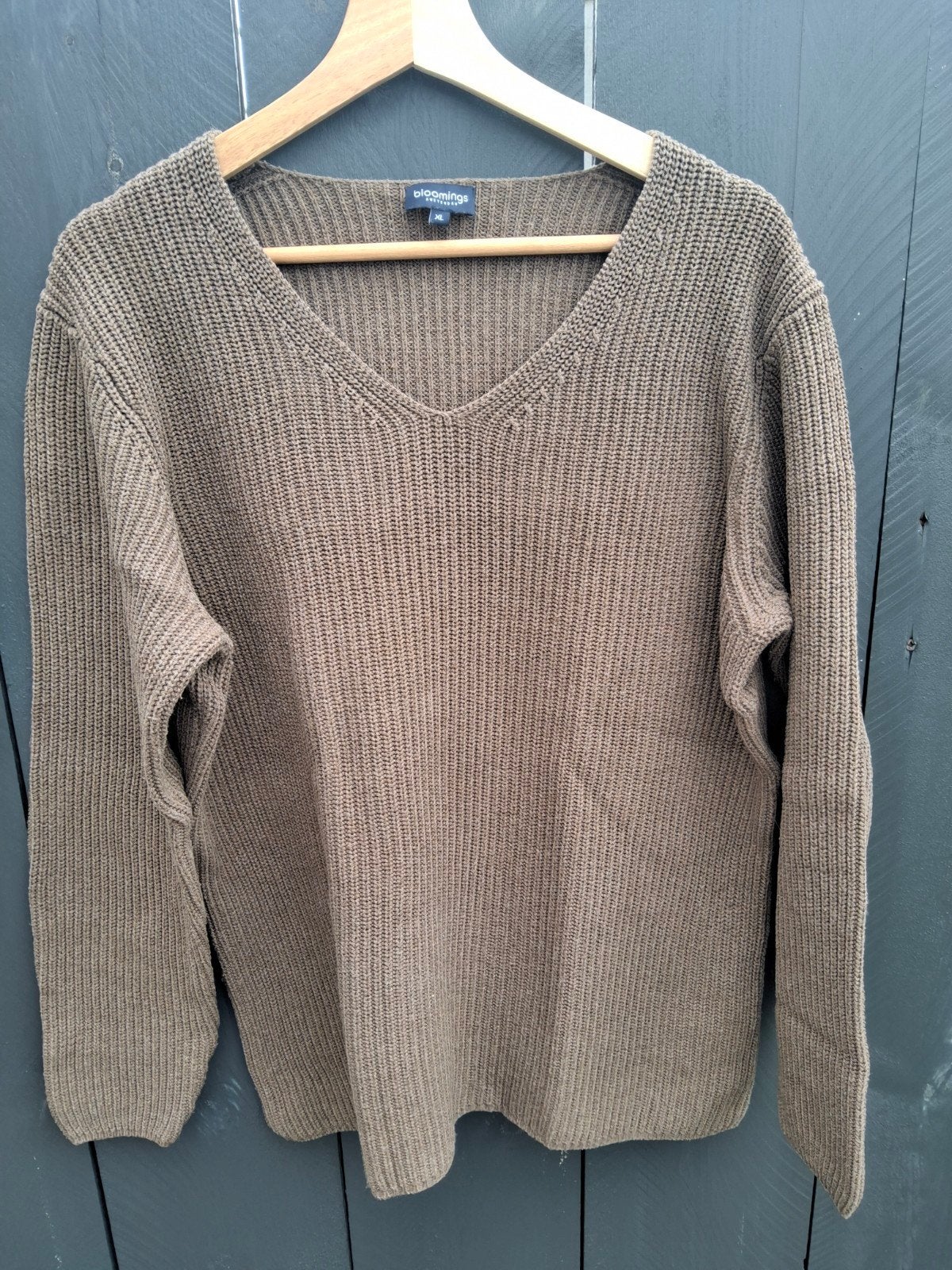 Bloomings bruine, 100% katoenen trui, XL, €17.50
Recht mode, Bruin, Verzenden, Maat 46/48 (XL) of groter, Zo goed als nieuw