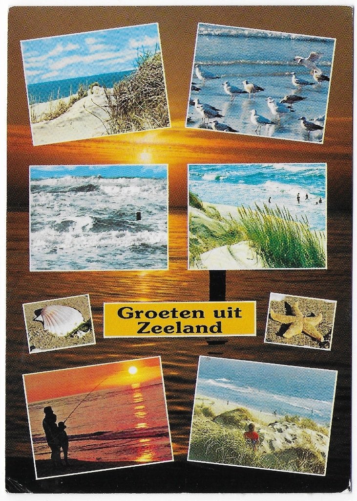 Zeeland Gelopen Ansichtkaart ( B6262 ), Ophalen of Verzenden, 1980 tot heden, Gelopen, Zeeland
