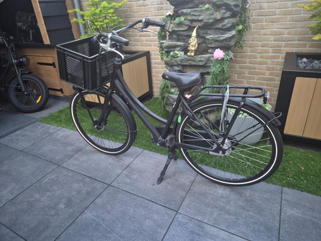 Gazelle transporter 28 inch, Fietsen en Brommers, Fietsen | Jongens, Terugtraprem, Versnellingen, Zo goed als nieuw, Gazelle fiets