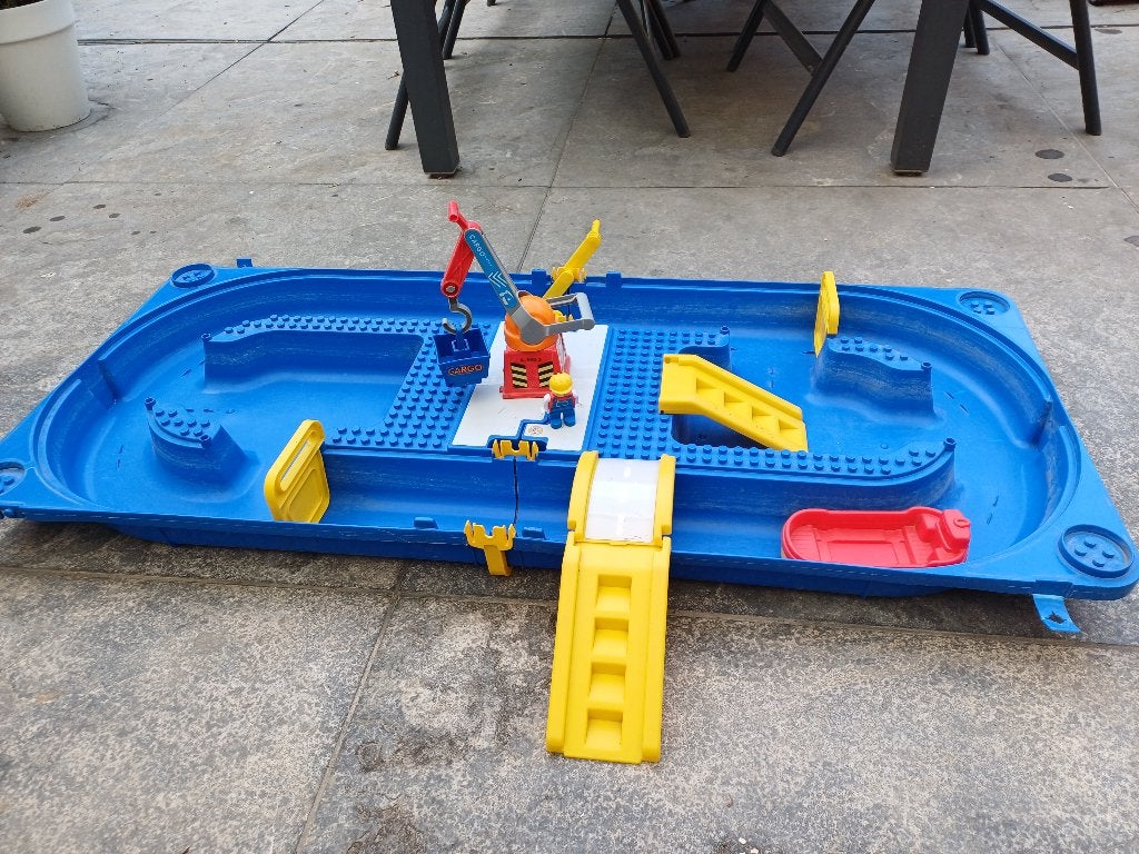 Duplo waterbaan, Ophalen, Zo goed als nieuw