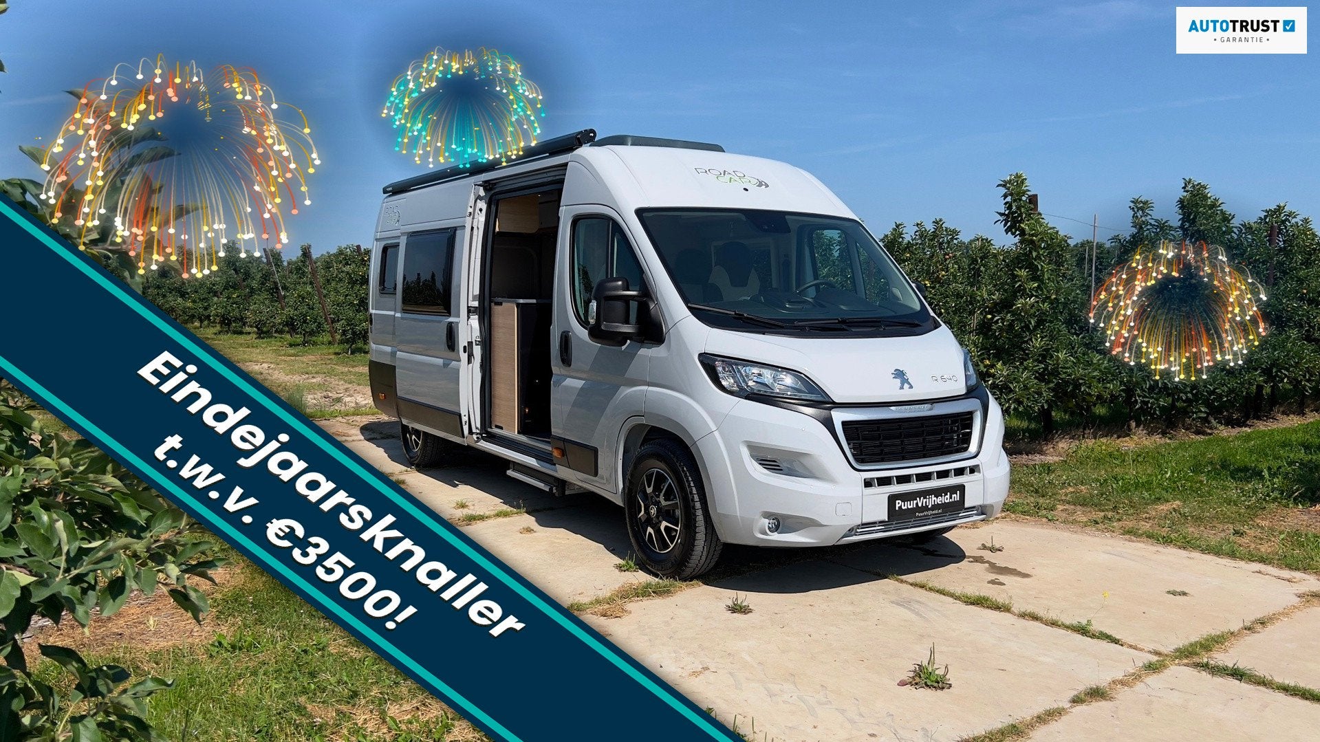 Roadcar R 640 (Possl Groep) Lengtebedden/165PK/Luifel/fietse, Caravans en Kamperen, Buscamper of Camperbus, Pössl, 6 tot 7 meter
