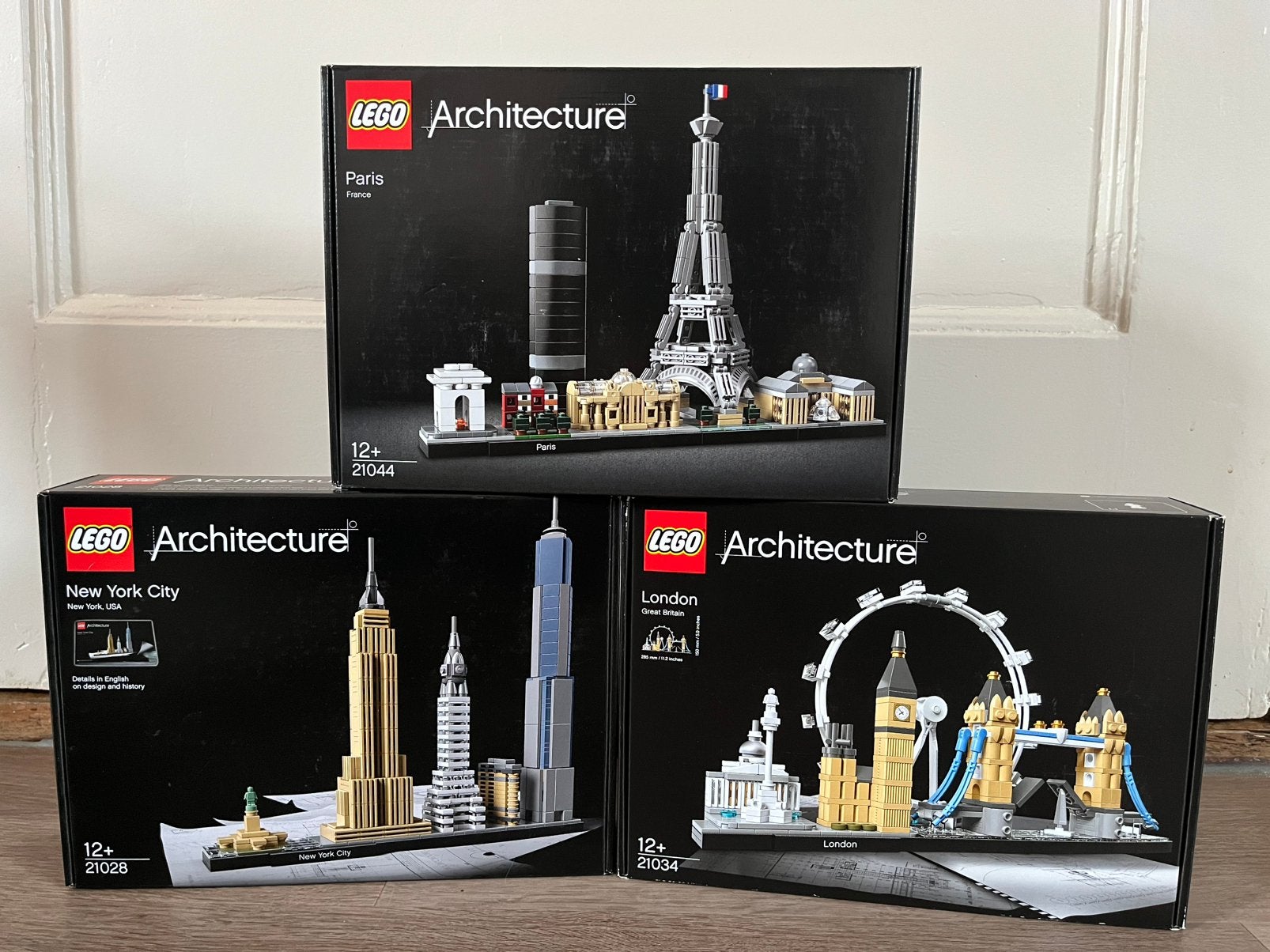 Lego architecture 21028, 21034, 21044 nieuw sealed, Lego, Nieuw, Architecture, Ophalen of Verzenden