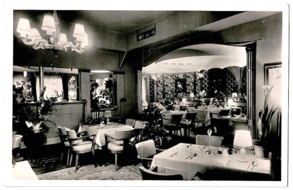 Den Haag 166, Rest. Kota Radja, ongelopen, richtprijs 5,==, Verzenden, 1940 tot 1960, Ongelopen, Zuid-Holland