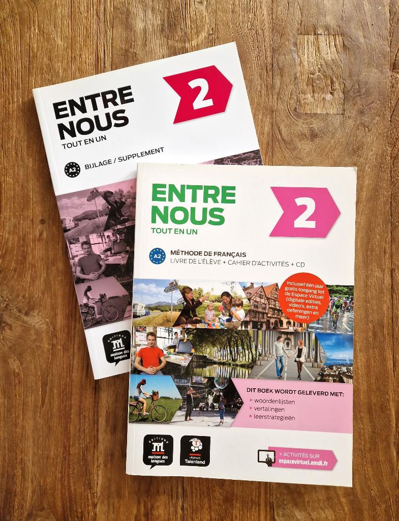Franse lesboeken Entre Nous 2 niveau A2, Boeken, Frans, Verzenden, Nieuw, Talenland Maison des Langues