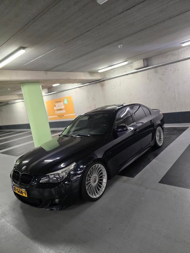 530i e60, Auto's, BMW, Achterwielaandrijving, Zwart, 2000 kg, Zwart