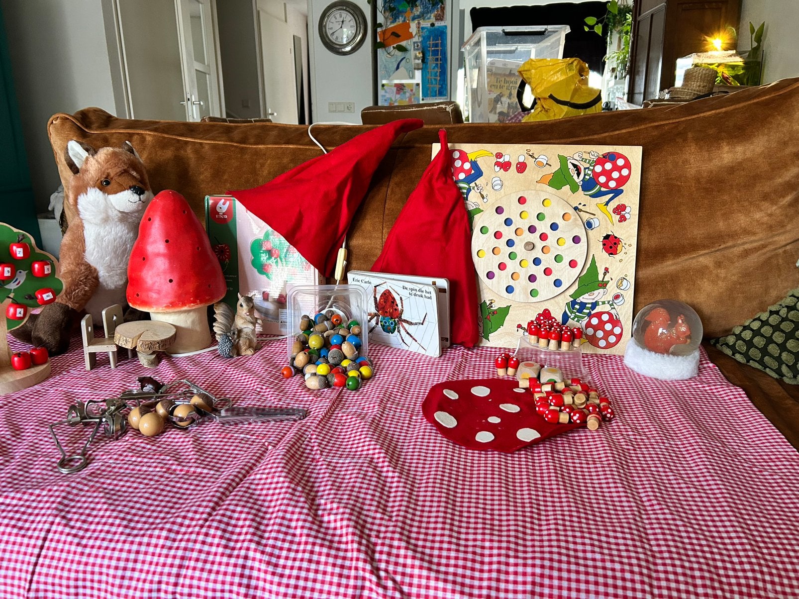 Herfst tafel ontwikkelingsmaterialen, Ophalen of Verzenden, Zo goed als nieuw