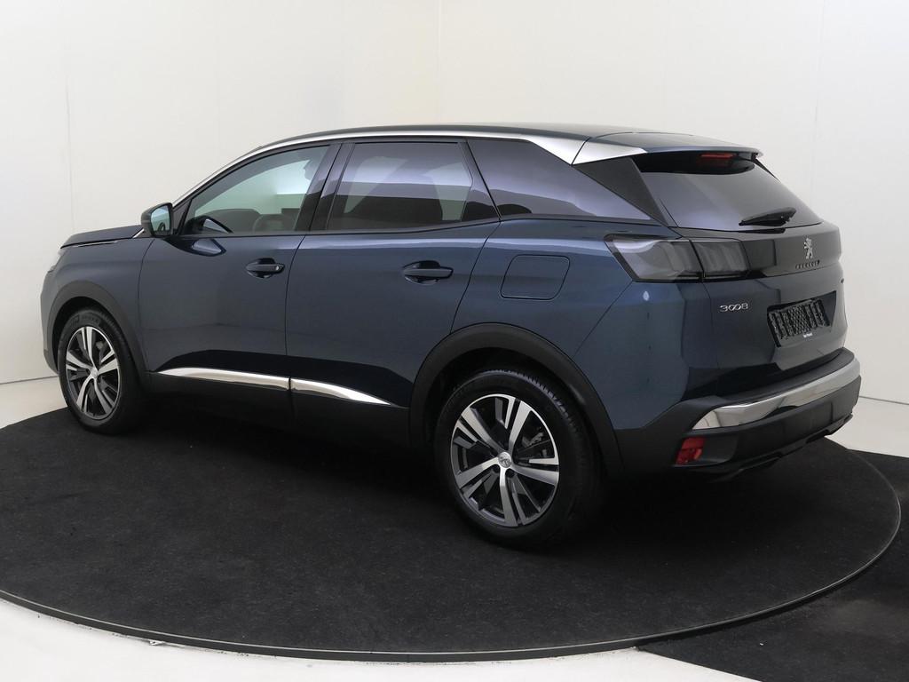 Peugeot 3008 1.6 HYbrid 225 Allure Plug in | Automaat | Navi, Auto's, Peugeot, Stof, Euro 6, Blauw, Hybride Elektrisch/Benzine