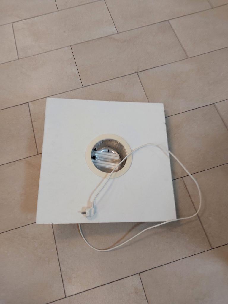 5 Plafondlampen voor Tegelplafond incl. Tegels 60x60, Ophalen, Zo goed als nieuw, Kunststof, Plafond