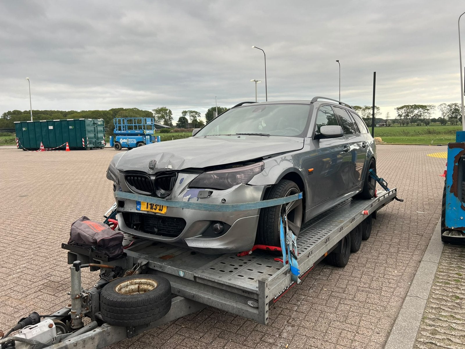 BMW E60 530D M57 LCI | ONDERDELEN / PARTS, Gebruikt, Ophalen of Verzenden, Achter, Bumper