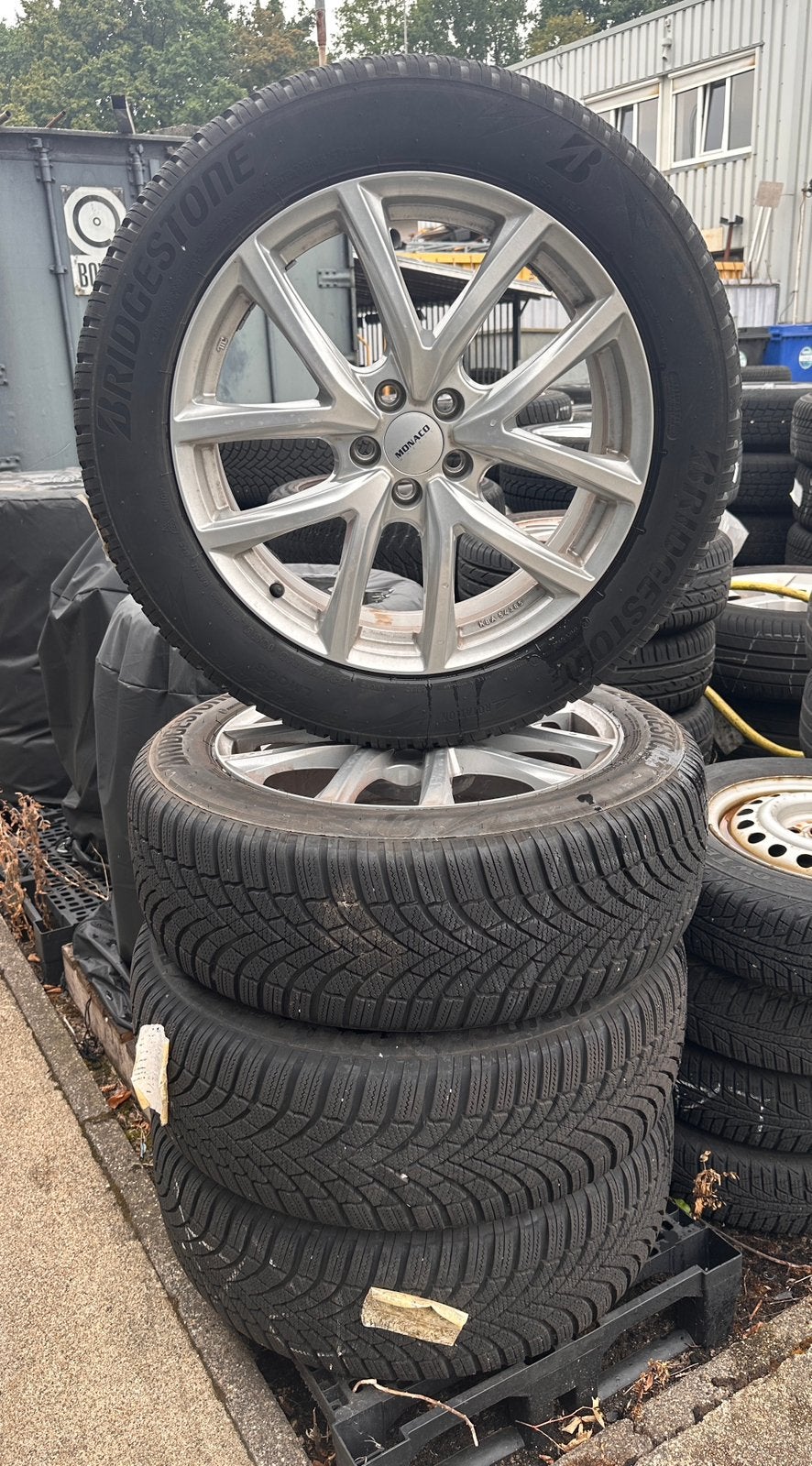 Wintebranden 19" Bridgestone met velg - VOLVO XC60, Banden en Velgen, Winterbanden, 235 mm, Ophalen