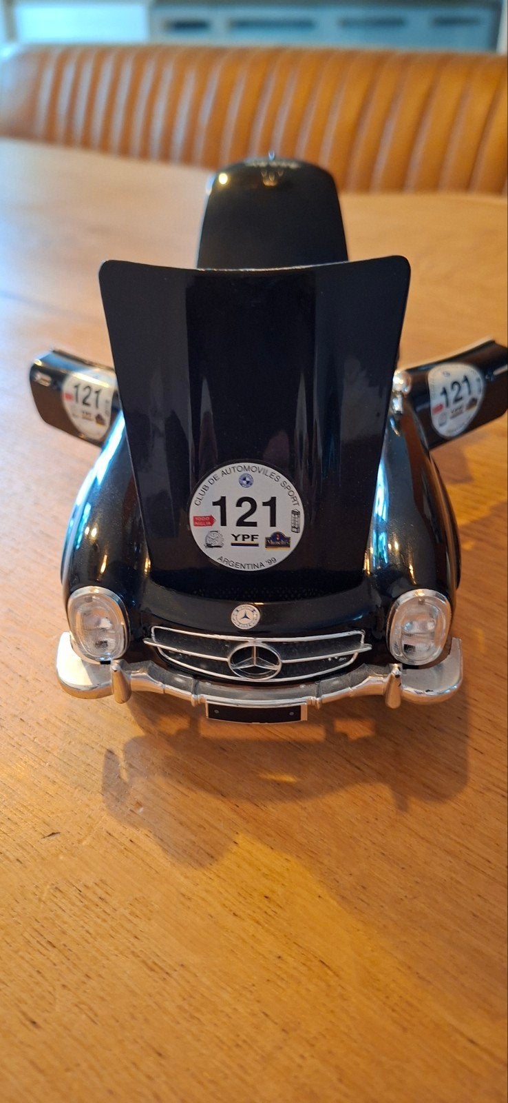 Mercedes benz 300 SL, Ophalen of Verzenden, Zo goed als nieuw, Bburago