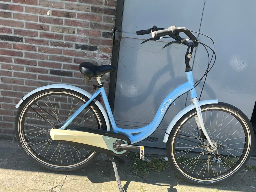 Dames fiets, Fietsen en Brommers, Fietsen | Crossfietsen en BMX, Ophalen of Verzenden, Zo goed als nieuw, Aluminium, 24 inch of meer