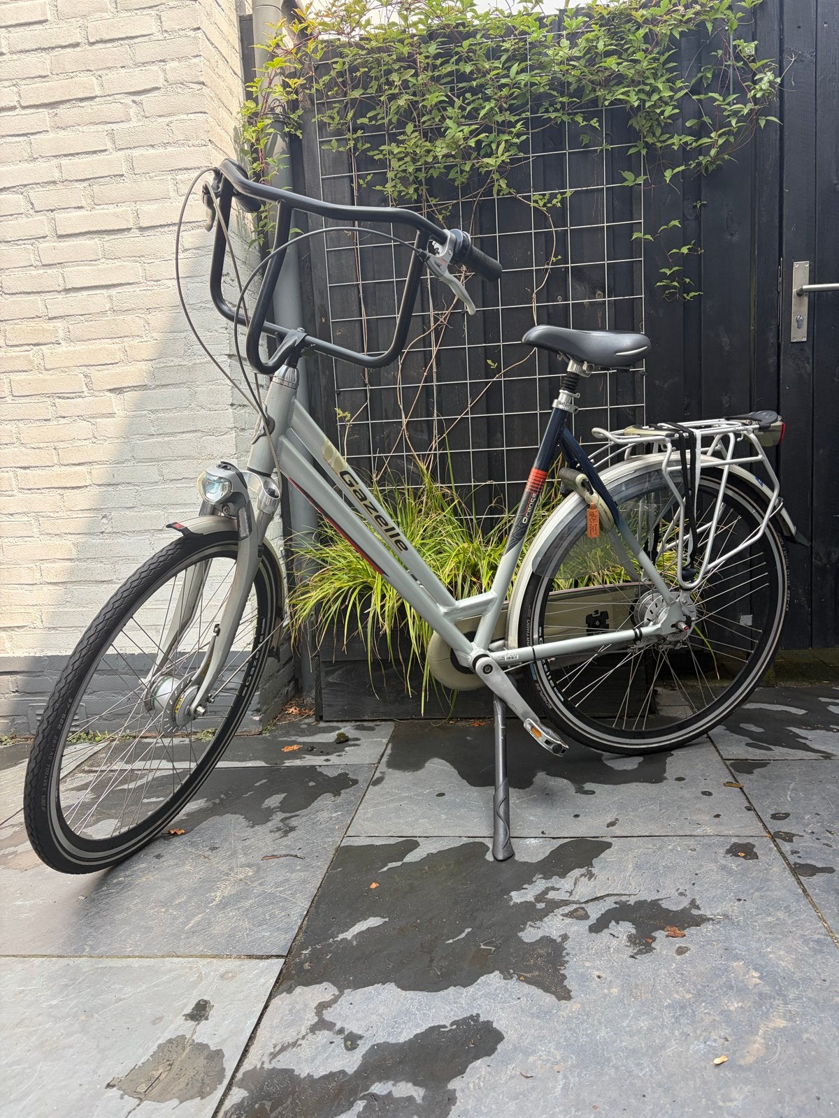 Gazelle Orange Damesfiets - Framemaat 57 cm, 8 versn., Ophalen, Gebruikt, Velgrem, Versnellingen