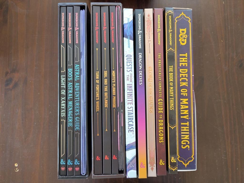 Selection of Alt cover D&D5e books (Dungeons and Dragons), Ophalen of Verzenden, Nieuw