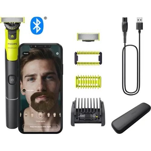 Philips OneBlade 360 QP4631/65 met reisetui en accessoires, Ophalen of Verzenden, Zo goed als nieuw, Scheren en Epileren