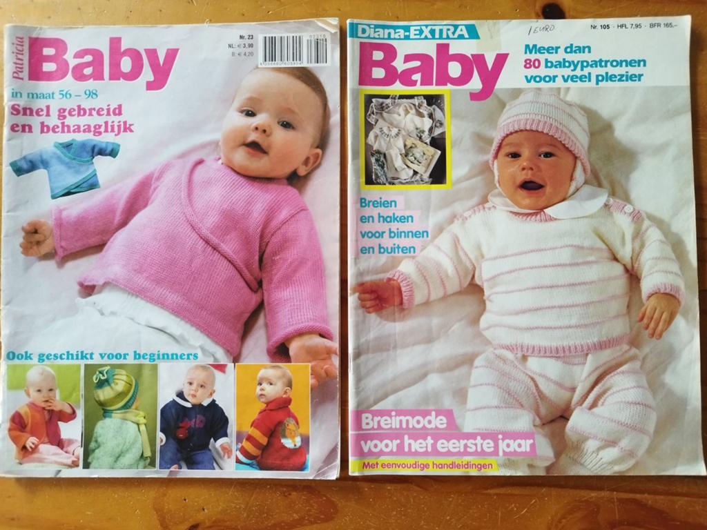 Patricia en Diana-Extra baby breiboekjes, Hobby en Vrije tijd, Kledingpatronen, Ophalen of Verzenden, Gebruikt, Kind, Overige merken