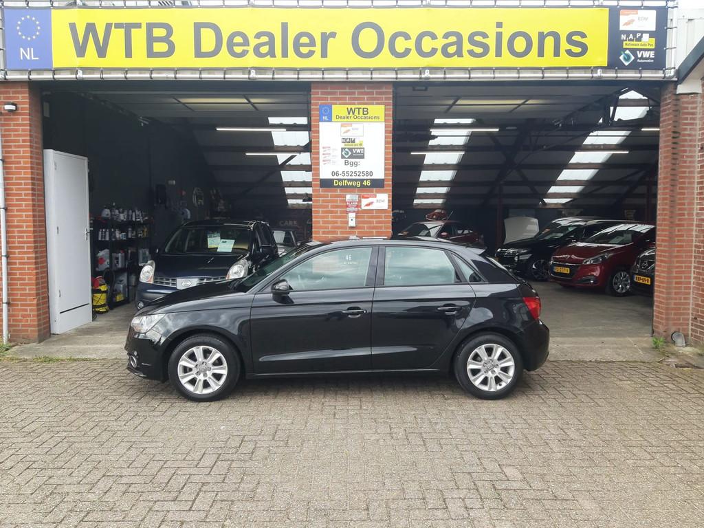 Audi A1 Sportback 1.2 TFSI Ambition Pro Line Business, Airco, Voorwielaandrijving, Euro 5, Zwart, 4 cilinders