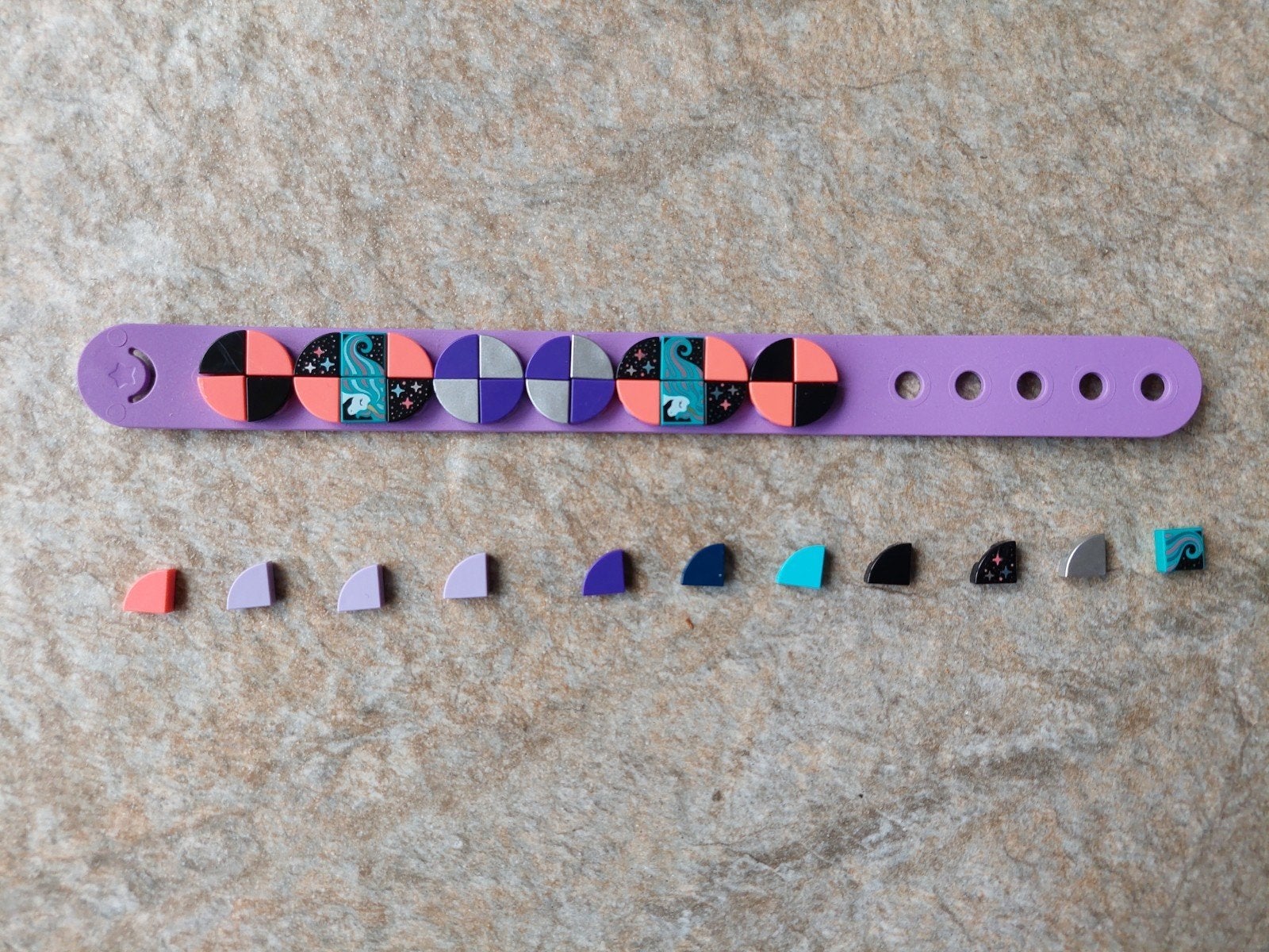 LEGO 41902 Schitterende eenhoorn armband COMPLEET, Lego, Ophalen of Verzenden, Zo goed als nieuw, Compleet