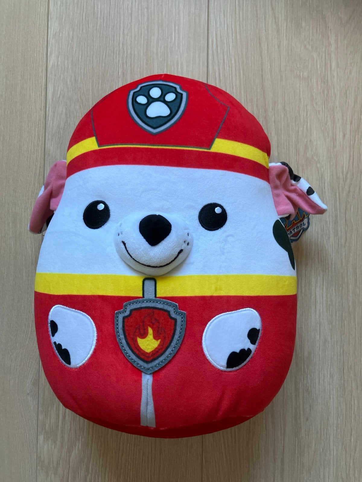 Paw Patrol Squishmallow Marshall Knuffel, Overige merken, Verzenden, Hond, Middelgroot (20 tot 80 cm)