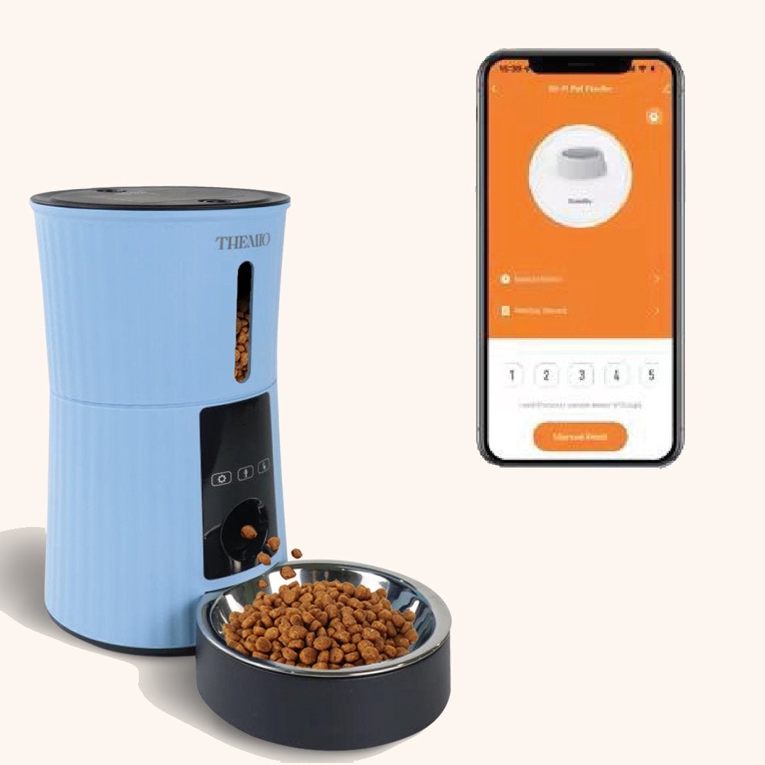 Themio Automatische Voerbak 4L WiFi – Kat & Hond – Nieuw, Dieren en Toebehoren, Ophalen of Verzenden, Automatisch, Nieuw