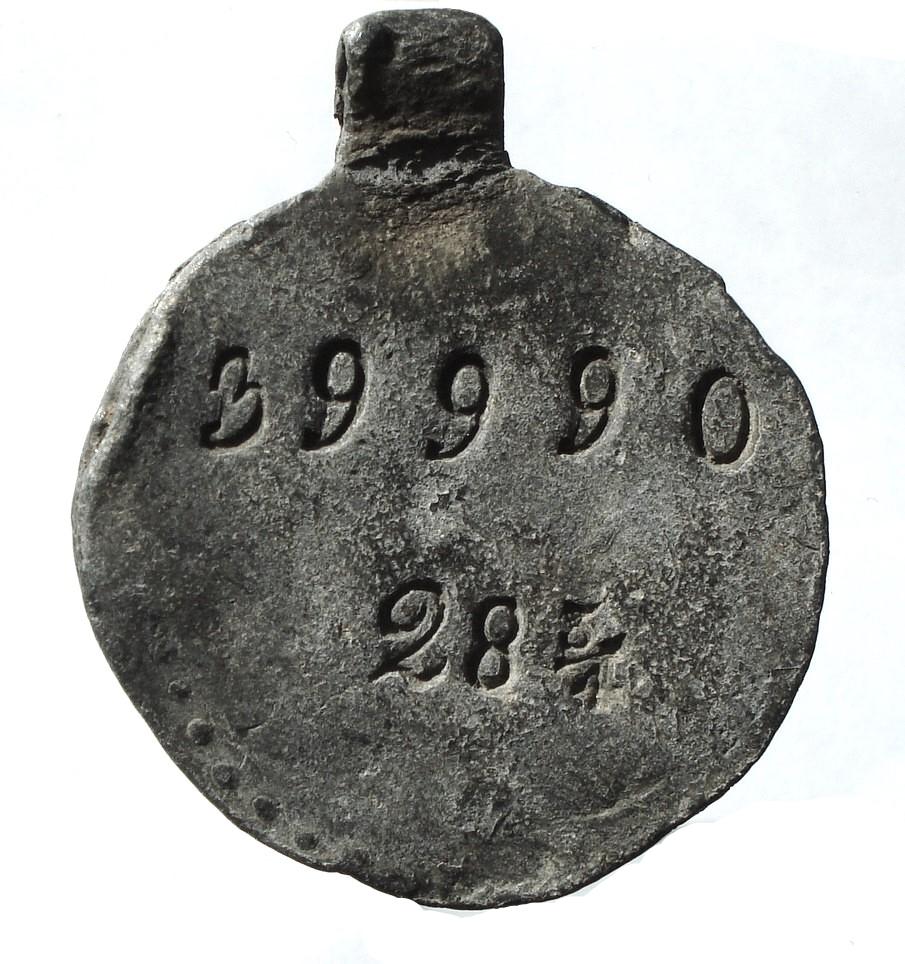 West-Europa groot lakenlood z.j. (zeldzaam), Ophalen of Verzenden, Overige materialen