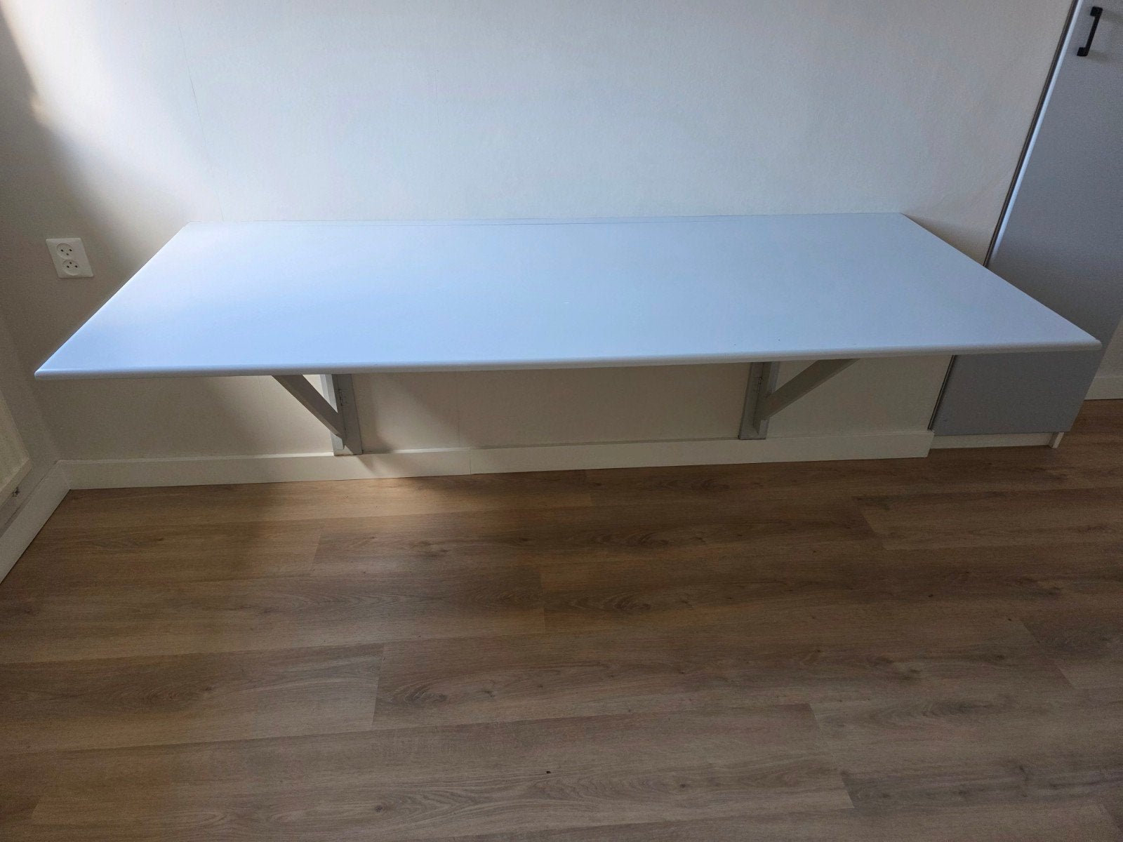 Inklapbaar bureau / werktafel 180x75, Ophalen of Verzenden, Demontabel, Gebruikt, Overige typen