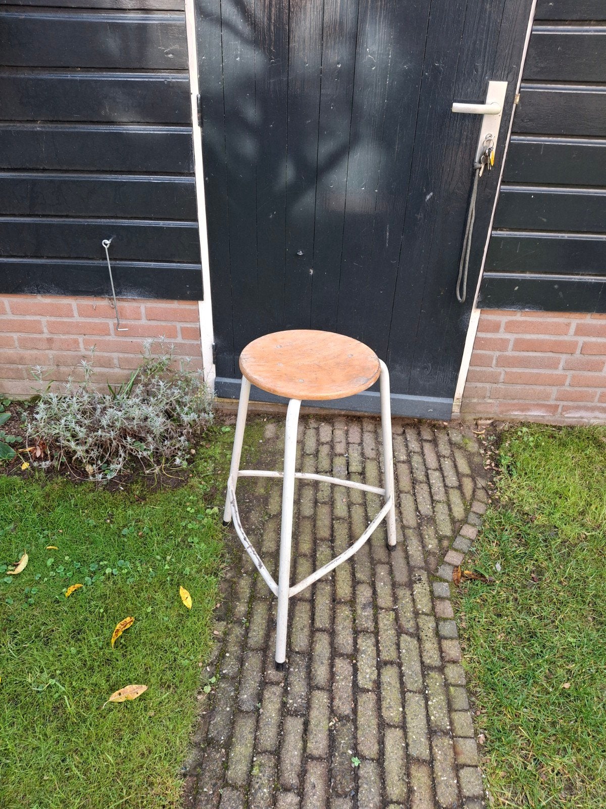 Kruk ouderwetse, Ophalen of Verzenden, Gebruikt, Hout