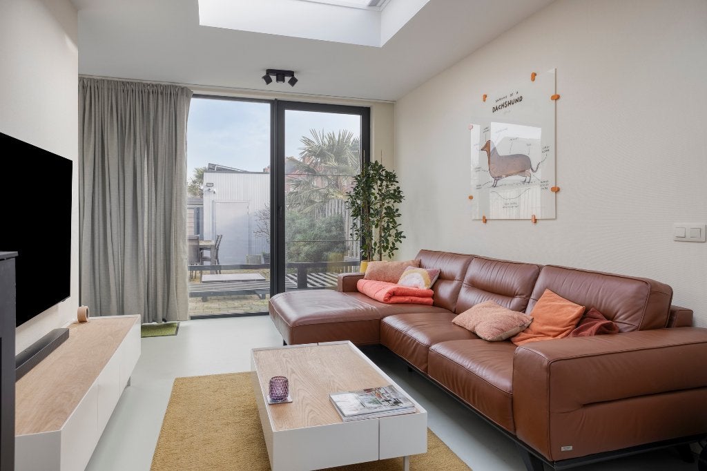 Salon Natuzzi, Ophalen, 250 tot 300 cm, 100 tot 125 cm, Leer