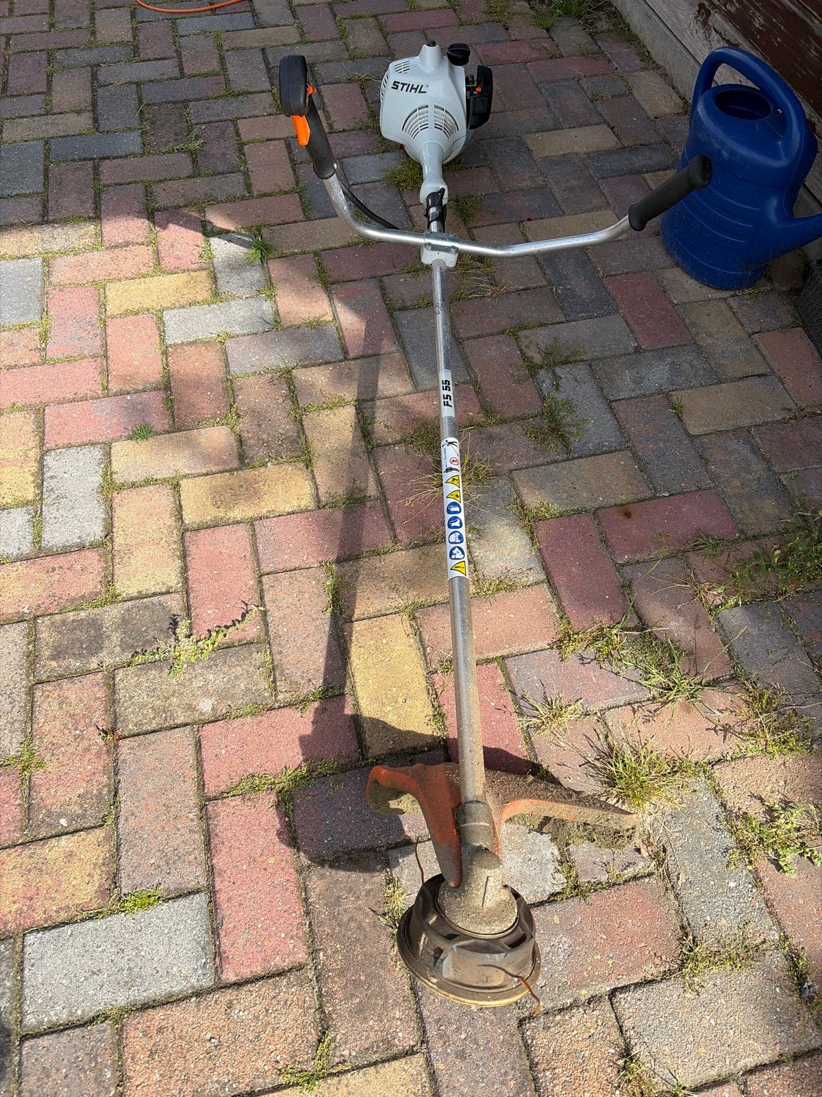 Stihl FS 55 Benzine Bosmaaier - Gebruikt, Ophalen, Gebruikt, 30 tot 50 cm, Benzine