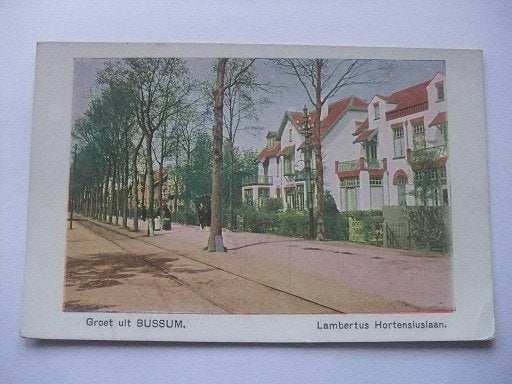 P293 Bussum - Lambertus Hortensiuslaan, Verzenden, Voor 1920, Ongelopen, Noord-Holland