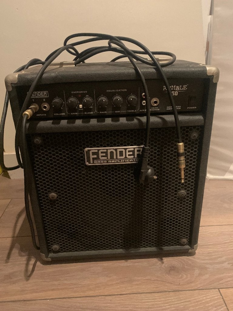 Fender Rumble 30 Versterker, Ophalen, Gebruikt, Basgitaar, Minder dan 50 watt