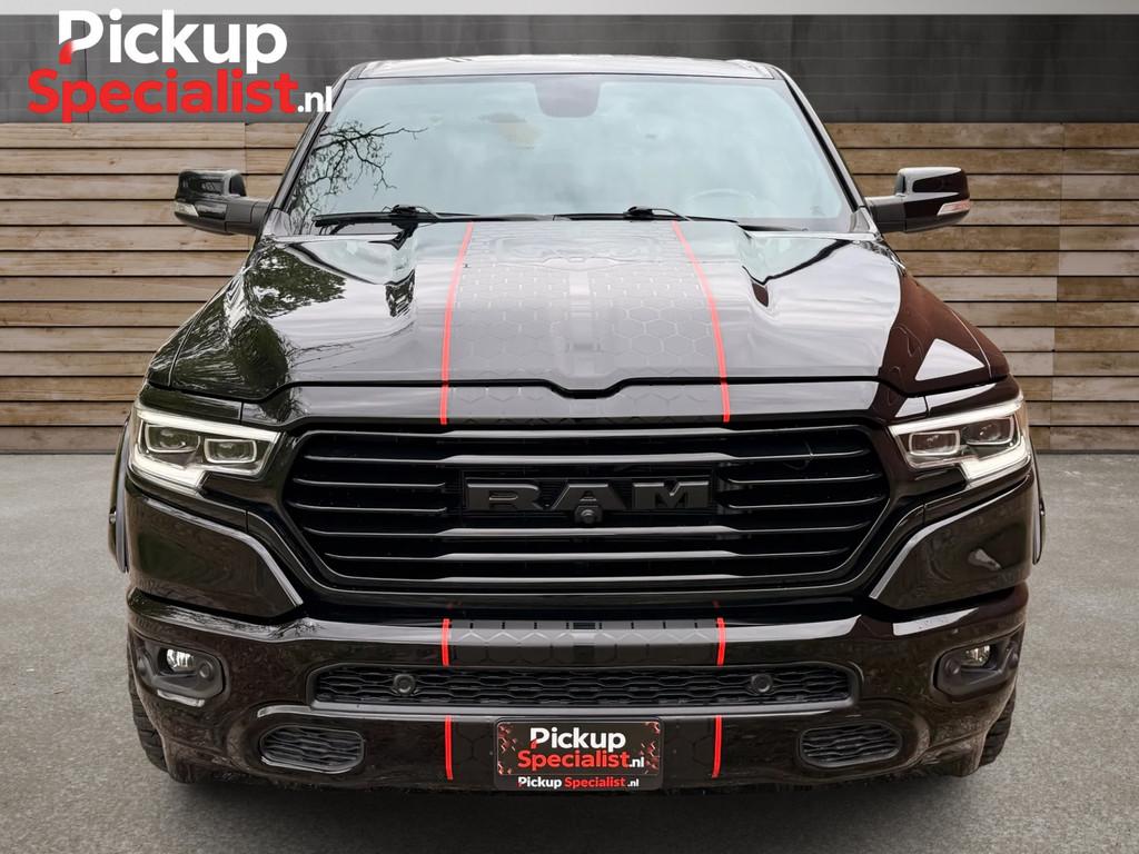 Dodge Ram 1500 5.7 V8 4x4 Crew Cab Big Horn , LONGBED , NIEU, Automaat, 5654 cc, Zwart, Leder