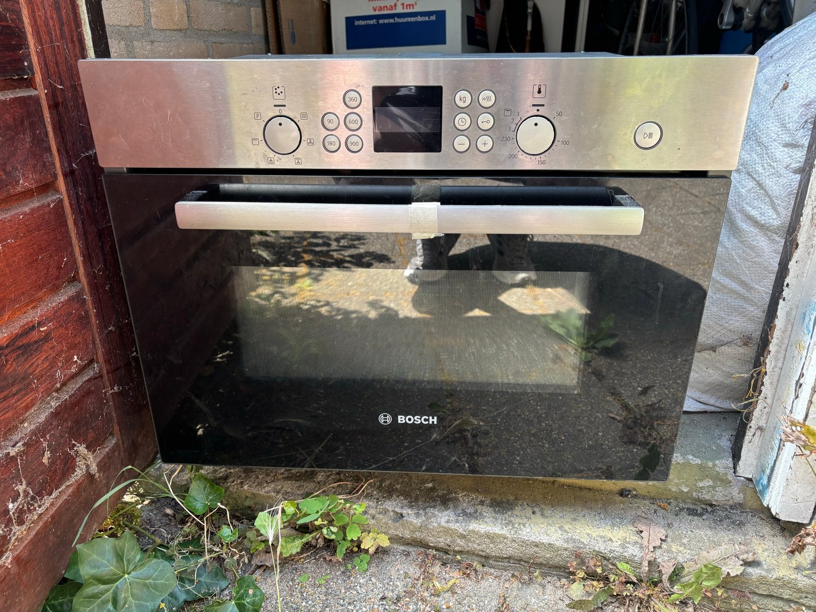 Bosch HBC84H501 Combimagnetron - KAPOT, Witgoed en Apparatuur, Magnetrons, Ophalen, Combimagnetron, 60 cm of meer, Grill