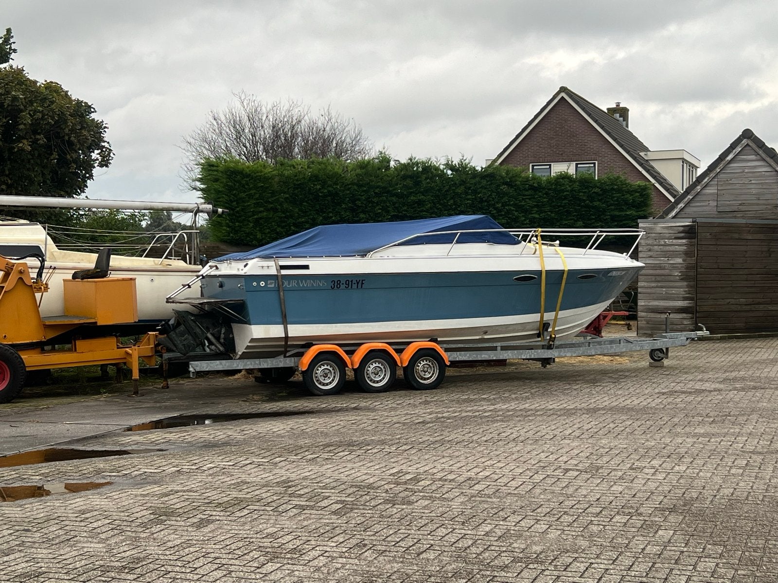 Four Winns Sundowner 225 - Ideaal voor dagtochten en watersp, Watersport en Boten, Speedboten, Overige merken, 270 pk, Gebruikt
