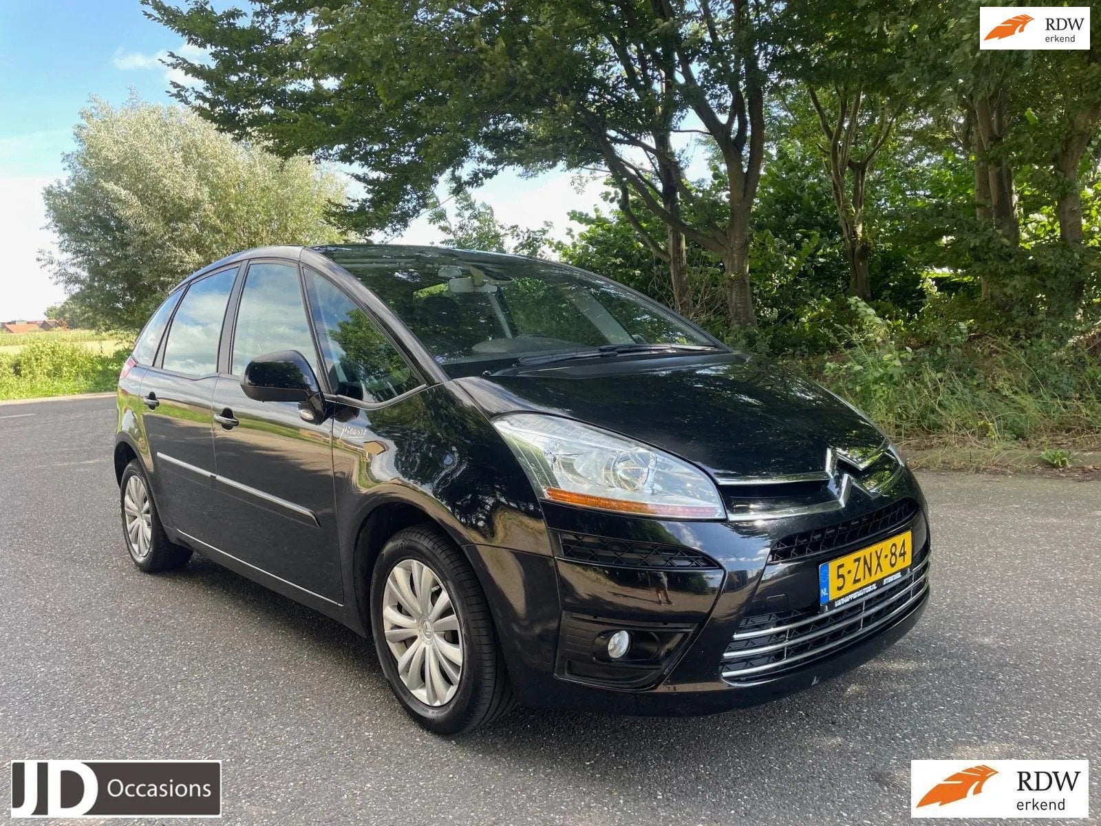 Citroen C4 Picasso 1.6 THP Exclusive 5p. | Automaat |APK 08-, Auto's, Stof, Gebruikt, Zwart, 4 cilinders
