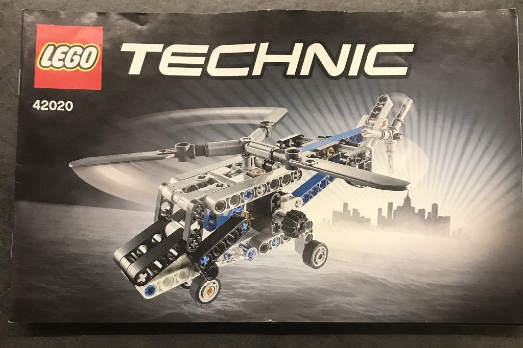 LEGO Technic Helikopter - 42020, Ophalen of Verzenden, Zo goed als nieuw, Lego, Technic